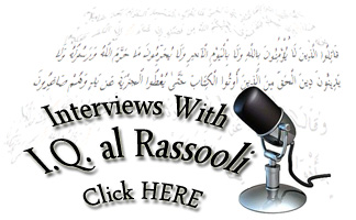 links to interviews & broadcasts with IQ al Rassooli